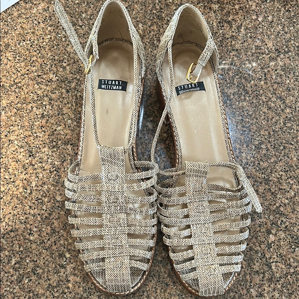Stuart Weitzman Gold Women's Shoes